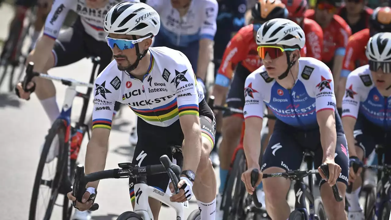 Julian Alaphilippe reste en observation à l’hôpital, après sa chute sur la Doyenne