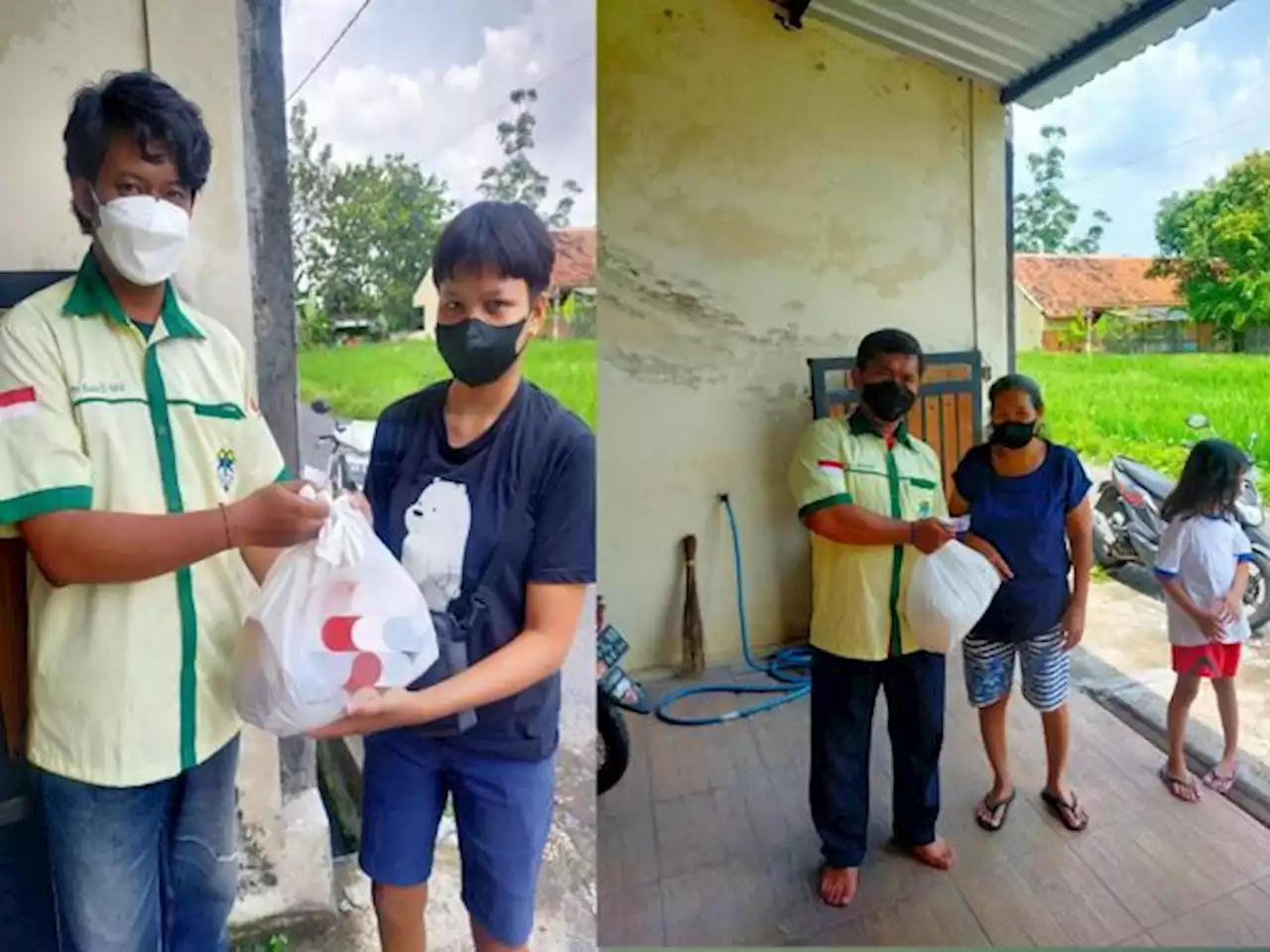 Pemuda Katolik Solo Berbagi Kasih Lewat Bantuan Sembako Jelang Lebaran