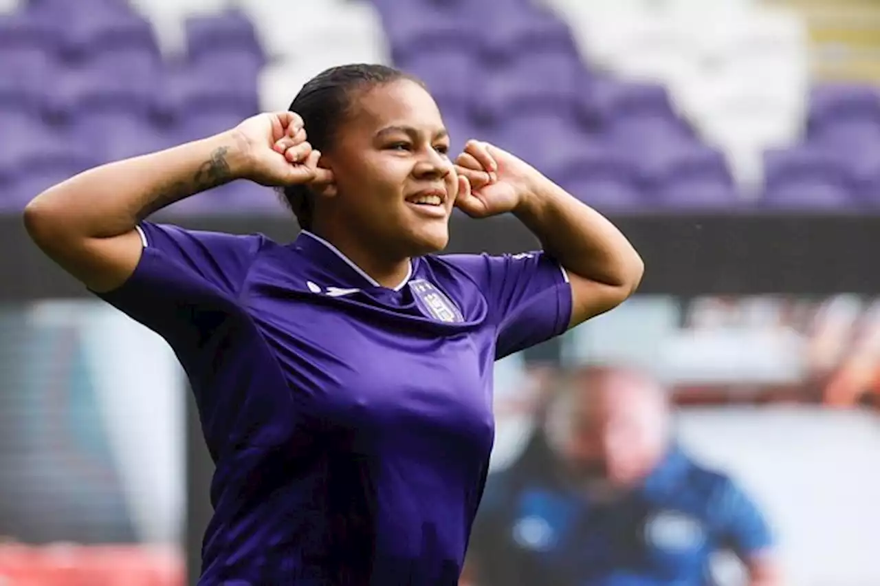 La finale dames de la Coupe de Belgique entre Standard et Anderlecht à Malines le 14 mai