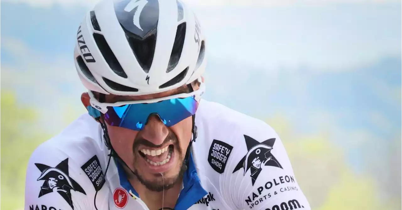 Chute sur la Doyenne: Julian Alaphilippe doit rester à l’hôpital