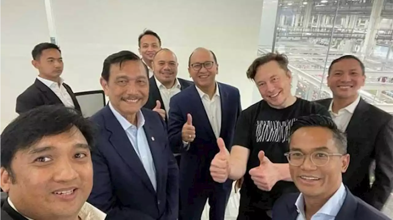 Luhut hingga Anindya Bakrie Temui Elon Musk di AS, Apa Saja yang Dibahas?