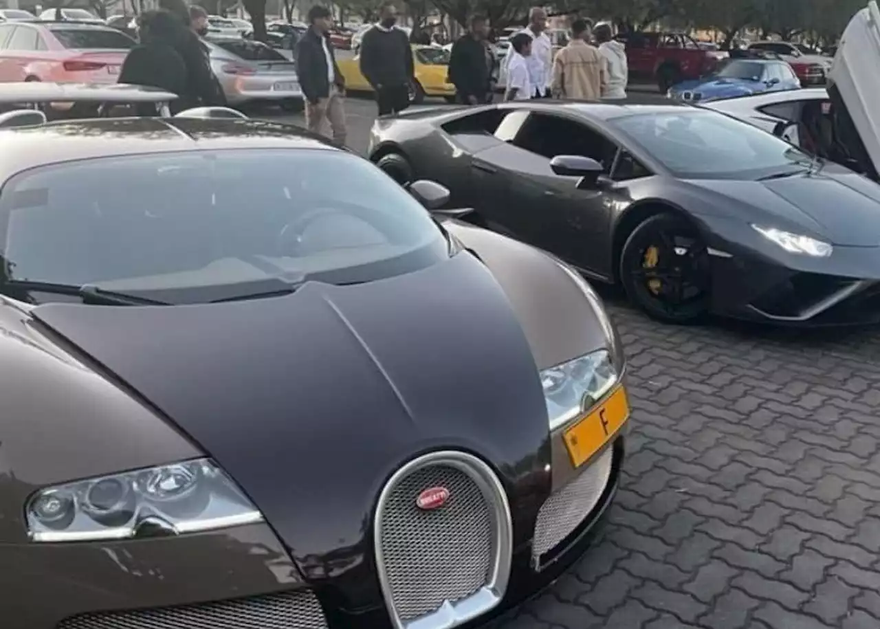 Racy farewell for Class of 2022: Pupils roll up at matric dance in supercars