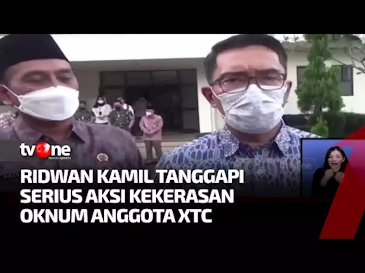 Ridwan Kamil Minta Oknum Anggota XTC Ditindak Tegas - tvOne