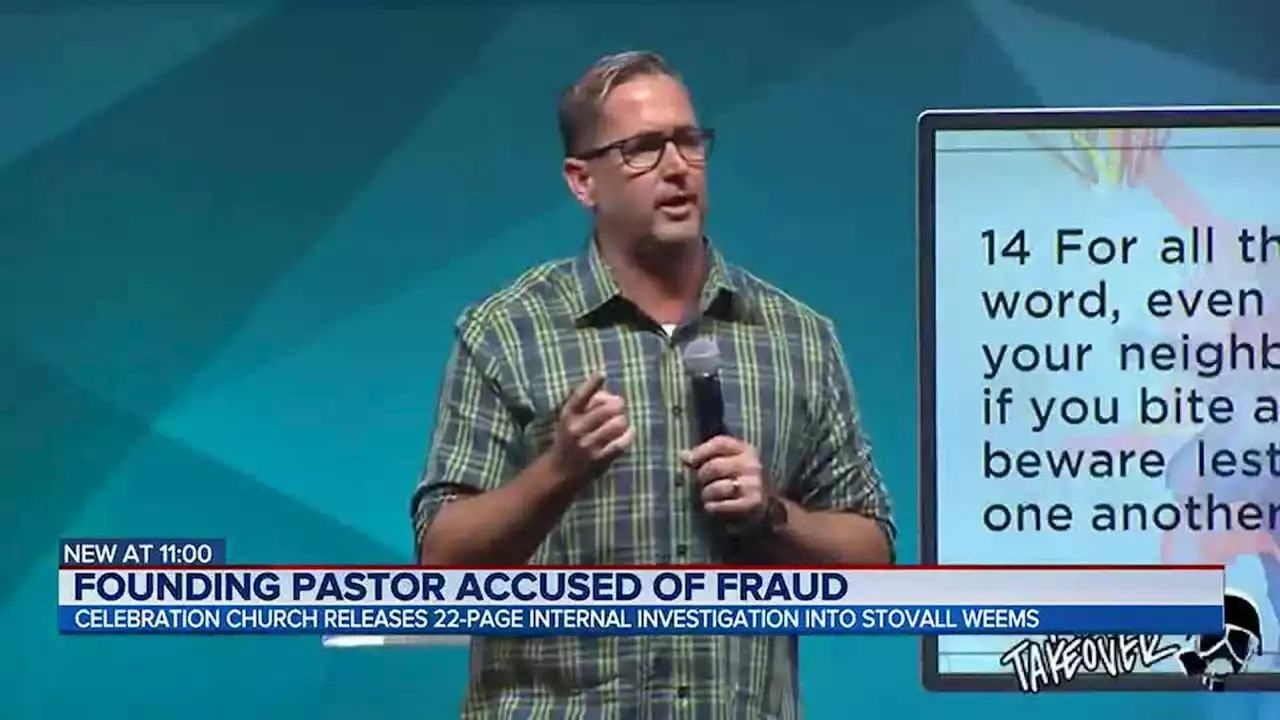 Celebration Church releases investigation into founding pastor accused of fraud