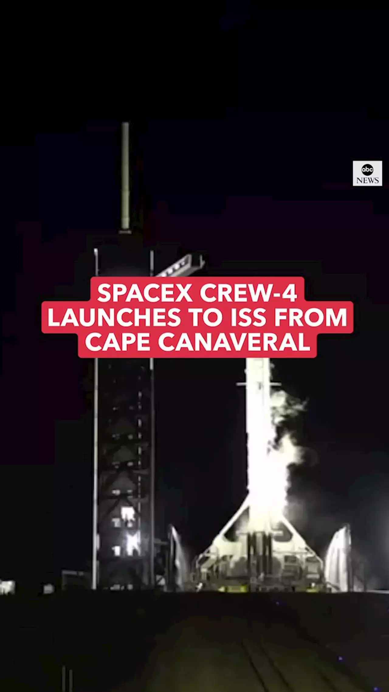 SpaceX launches 4 astronauts for NASA after private flight