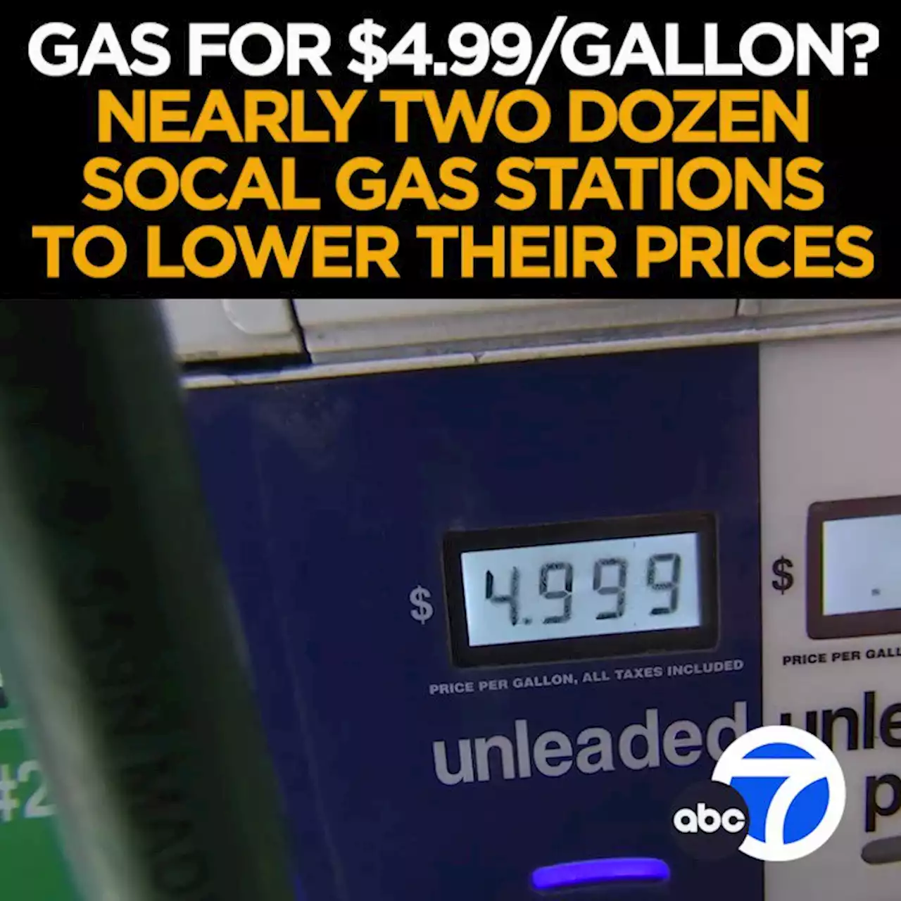 Cheaper gas? Drivers in Inglewood seeing gas prices dipping below $5