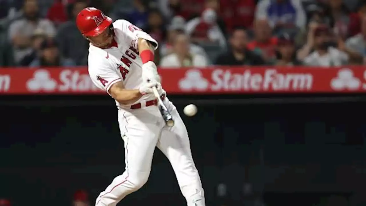 Trout homers, Sandoval spins gem as Angels top Guardians 4-1