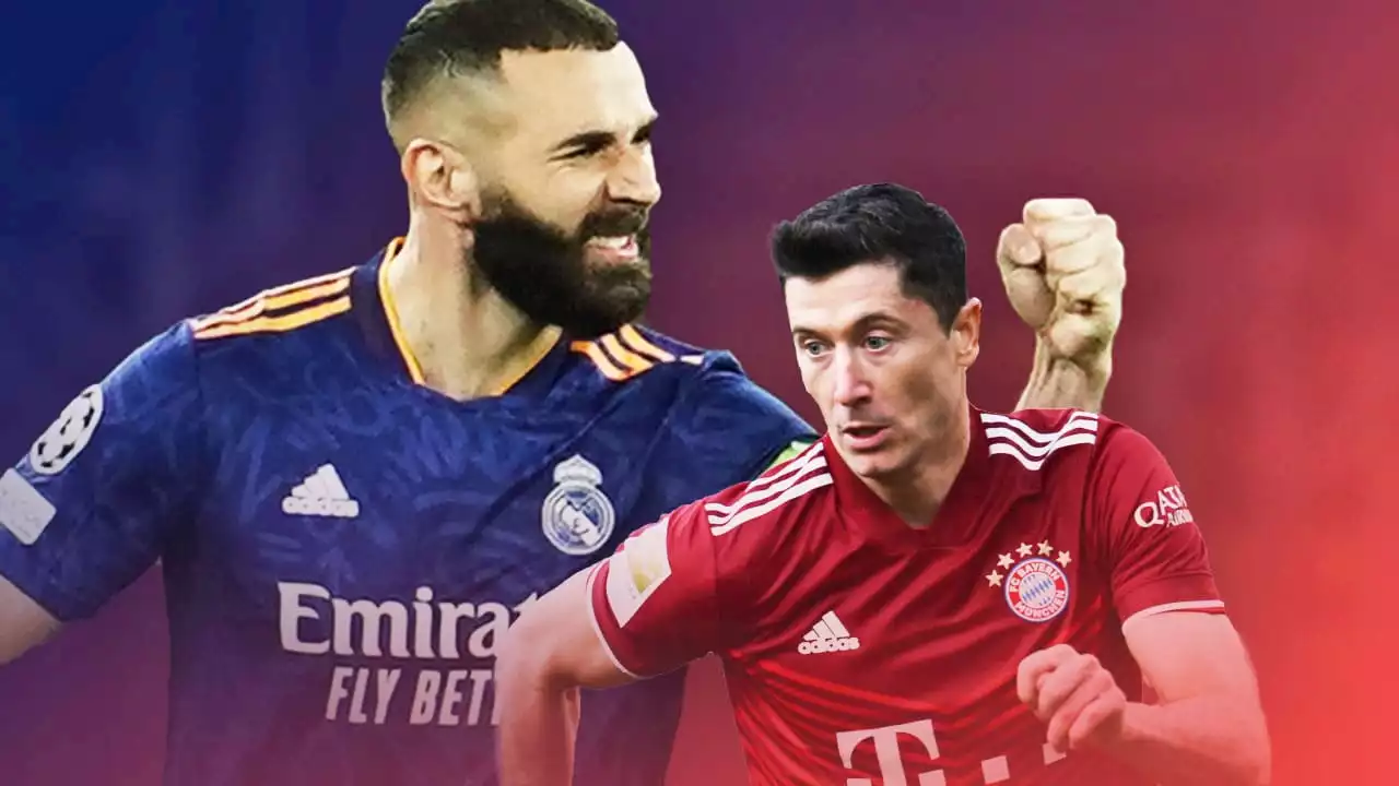 Champions League: Ist Karim Benzema besser als Robert Lewandowski?