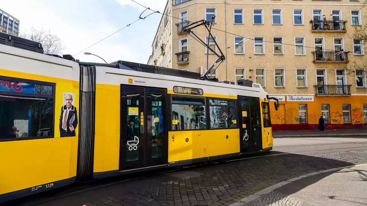 BVG schickt Tram in Lichtenberg auf neue Gleise