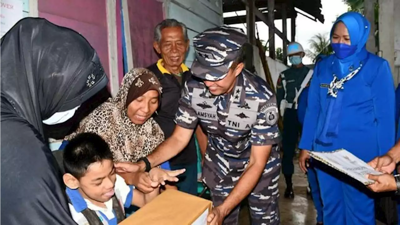 Bareng TNI AL, Gerakan Berbagi CTARSA Foundation Sentuh Aceh