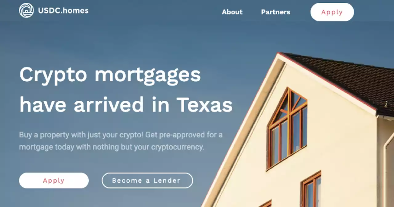 USDC.homes | Crypto Mortgages In Texas