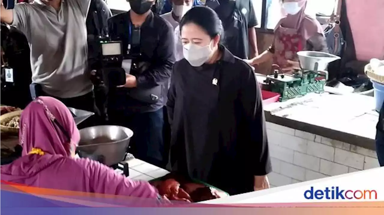 Puan Maharani Belanja di Karanganyar, Pedagang: Siapa Namanya Nggak Tahu