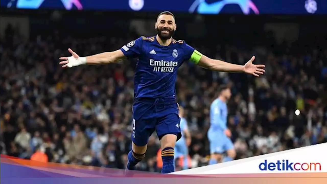 Top Skor Liga Champions: Benzema Salip Lewandowski