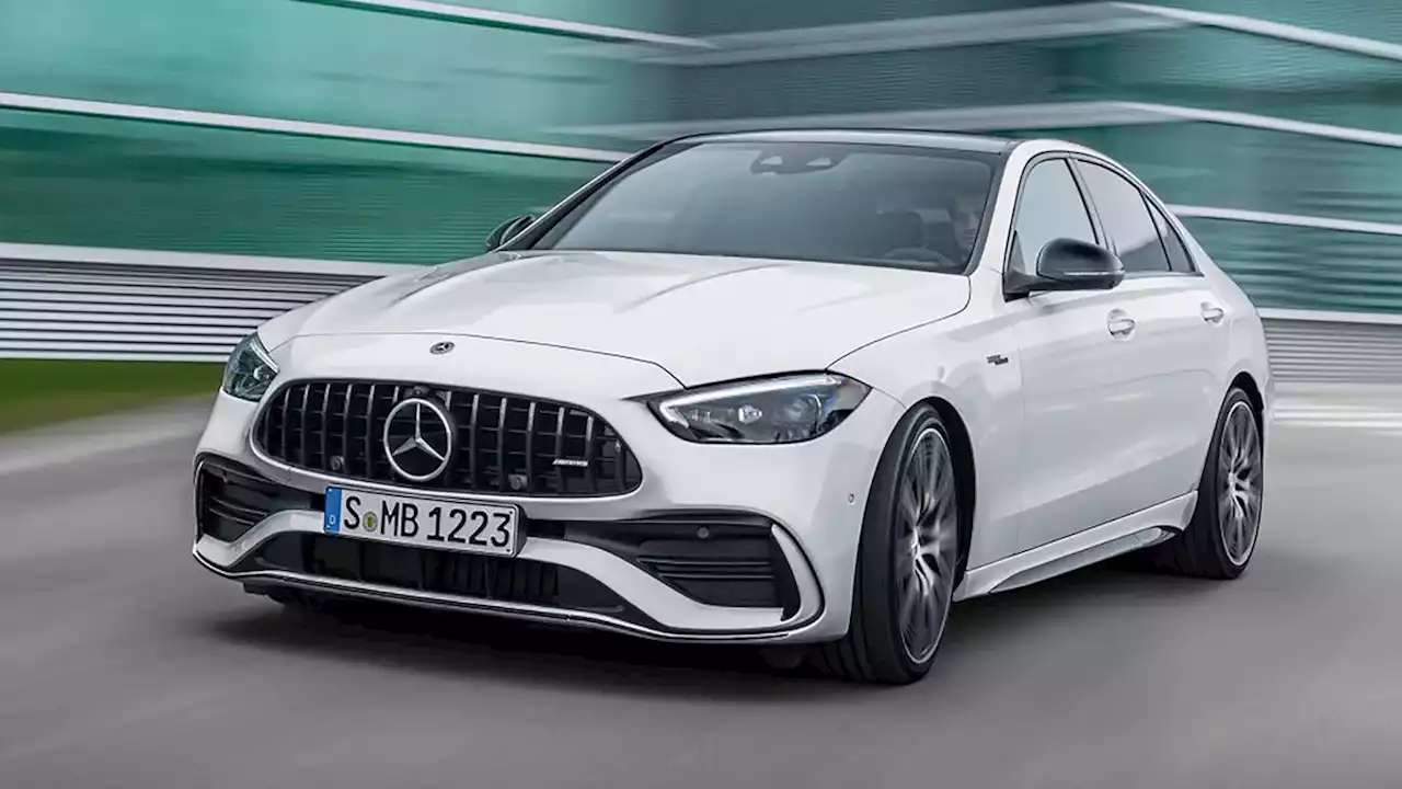 2023 Mercedes-AMG C43 revealed – 402bhp four-cylinder rival to the M340i and Audi S4 | Evo