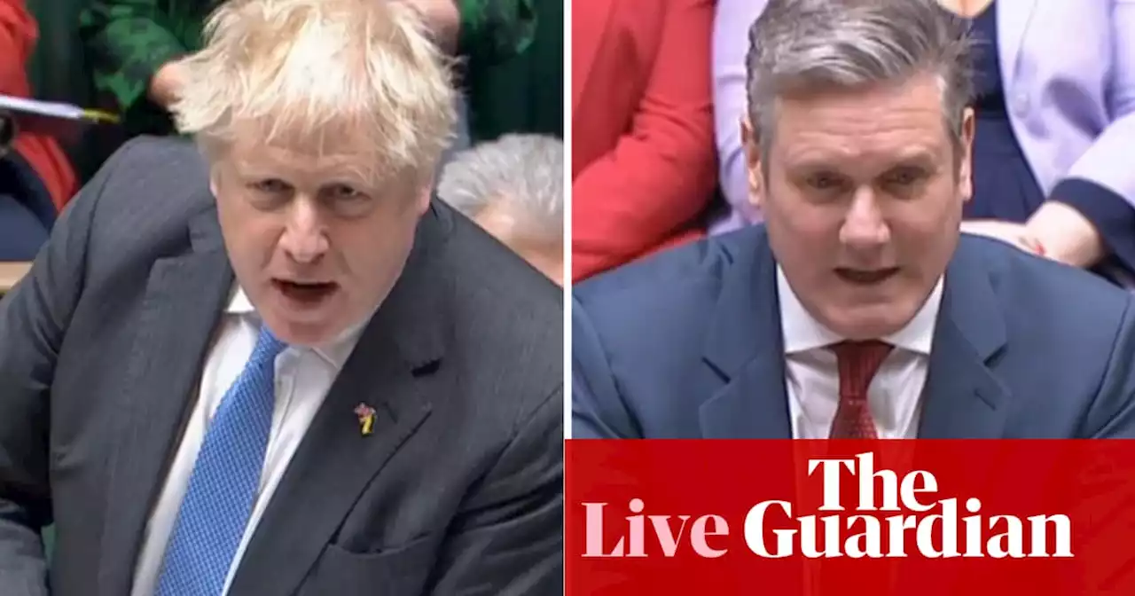 PMQS: Boris Johnson faces questions over cost of living, tax rises and claims of misogyny in Tory party – live