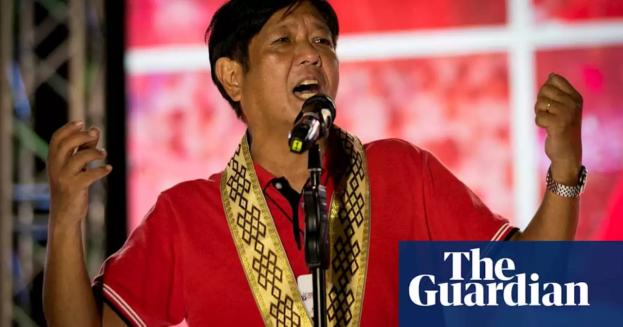 Philippines presidency frontrunner praises ‘genius’ dictator father