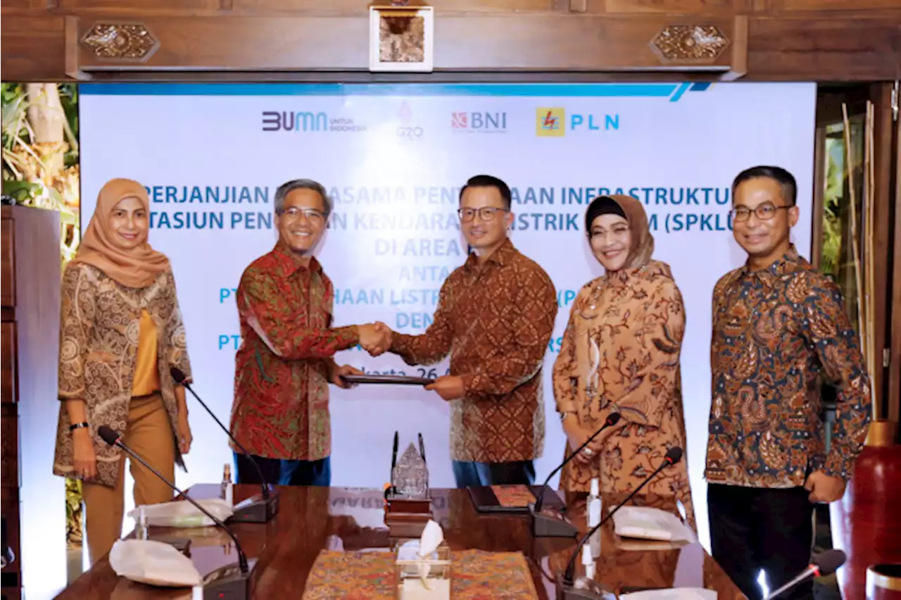 Dukung Ekosistem Kendaraan Listrik, PLN dan BNI Perluas Jangkauan SPKLU