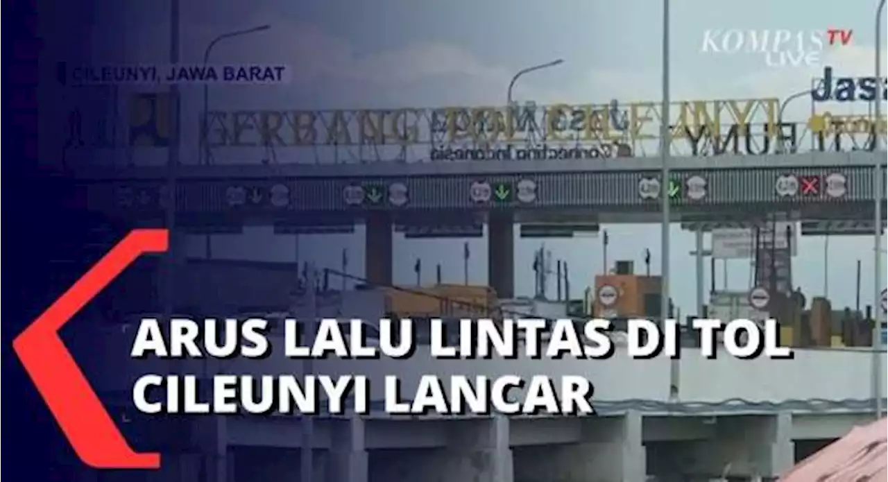 H-5 Jelang Lebaran, Arus Mudik di Gerbang Tol Cielunyi Masih Lancar