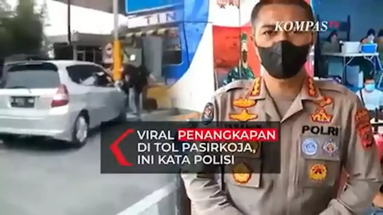 Ini Kata Polda Jabar Soal Viral Penangkapan Perampok di Tol Pasirkoja Bandung