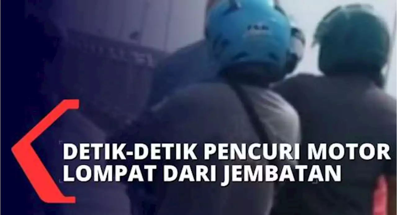 Mencoba Berkelit, Pencuri Motor Nekat Loncat ke Laut dari Jembatan Suramadu!