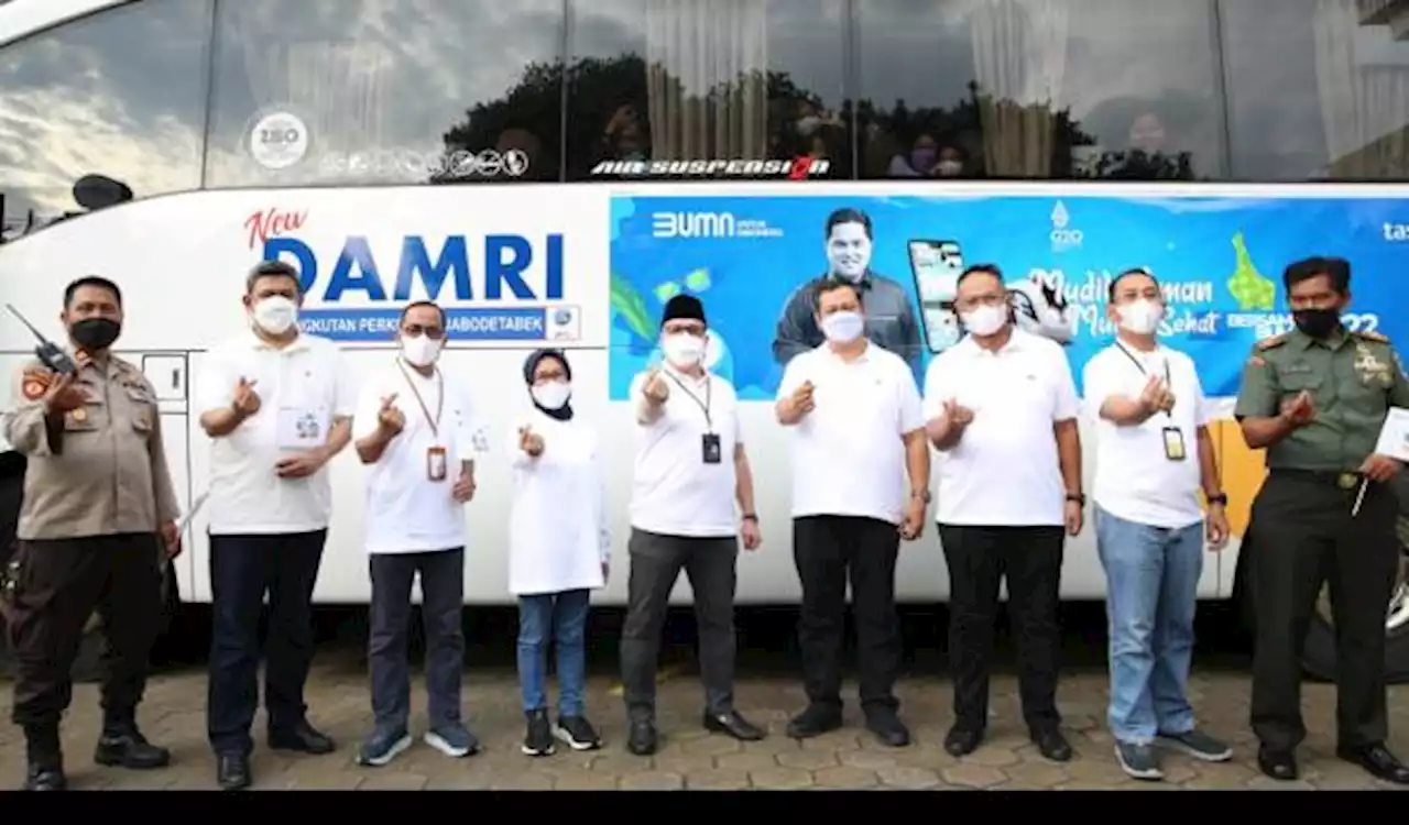 Mudik Aman Mudik Sehat BUMN 2022: Taspen Sediakan 12 Bus Mudik Gratis untuk 480 Orang Pemudik