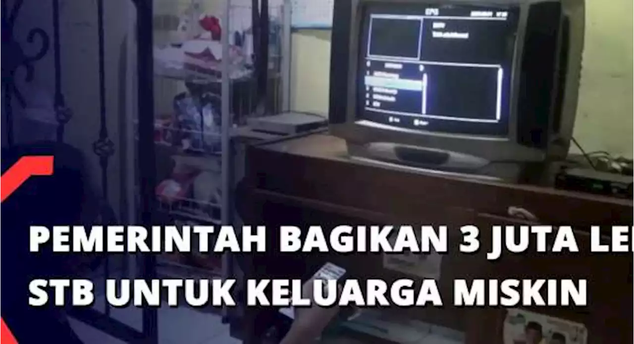 Pemerintah Bagikan 3 Juta Lebih STB untuk Keluarga Miskin