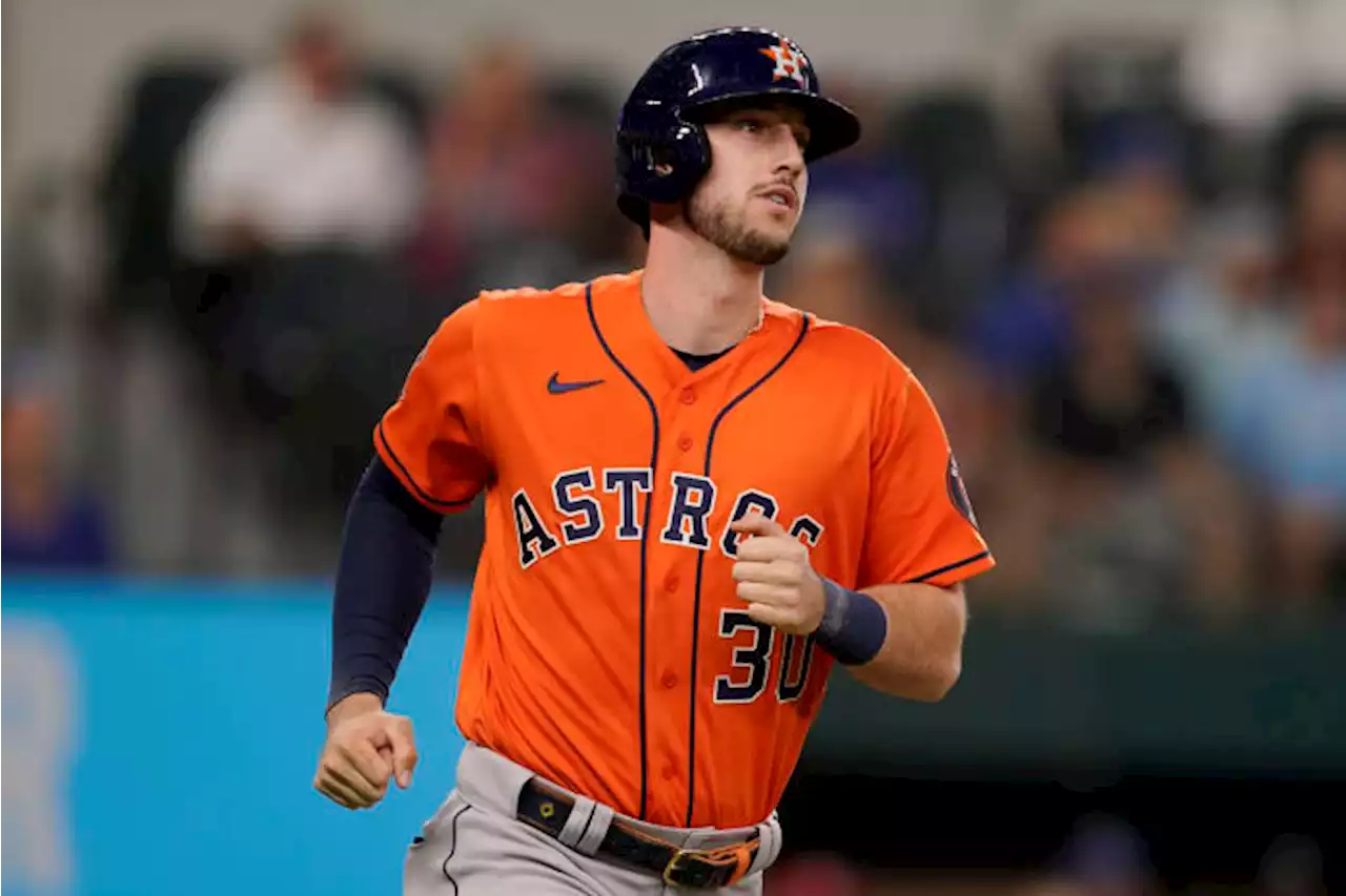 Tucker homers, Odorizzi pitches Astros past Rangers 5-1