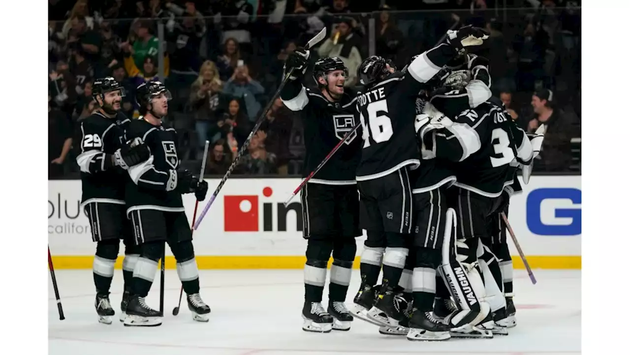 Kings clinch playoff berth, will face Edmonton in first round