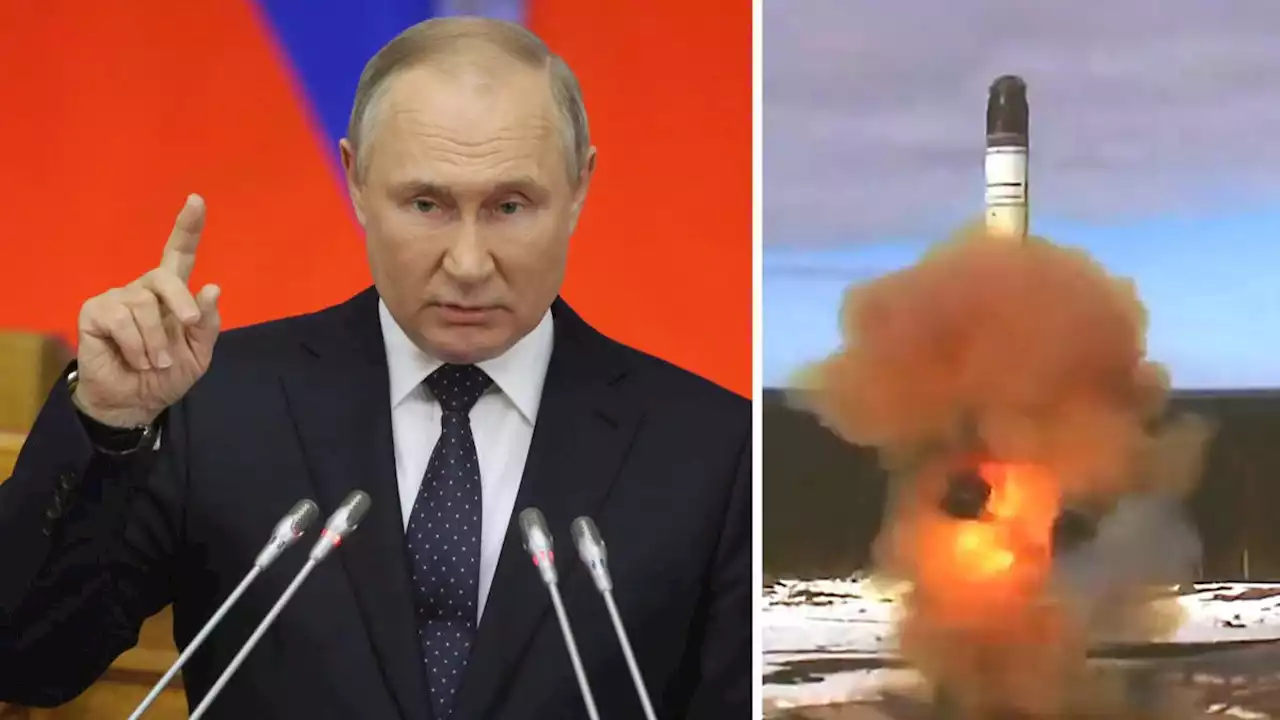 Putin nuke threat of 'lightning' strikes against countries that interfere in Ukraine