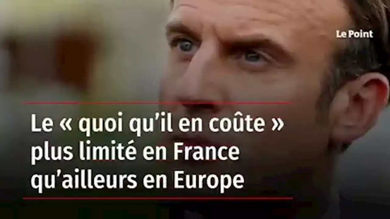 Après le « quoi qu’il en coûte », le retour de la contrainte budgétaire