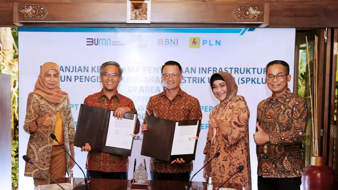 PLN dan BNI Berkolaborasi Memperluas Jangkauan SPKLU Guna Mendukung Ekosistem Kendaraan Listrik