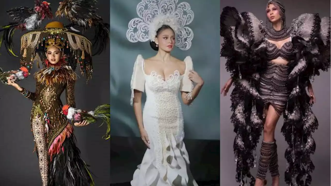 Miss Universe Philippines 2022 candidates spotlight local weaves with their National Costumes