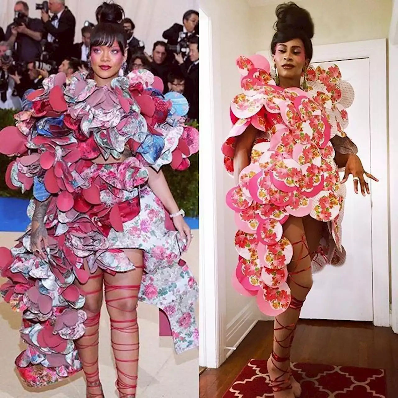 The DIY Outfits From the #MetGalaChallenge Are Wildly Impressive