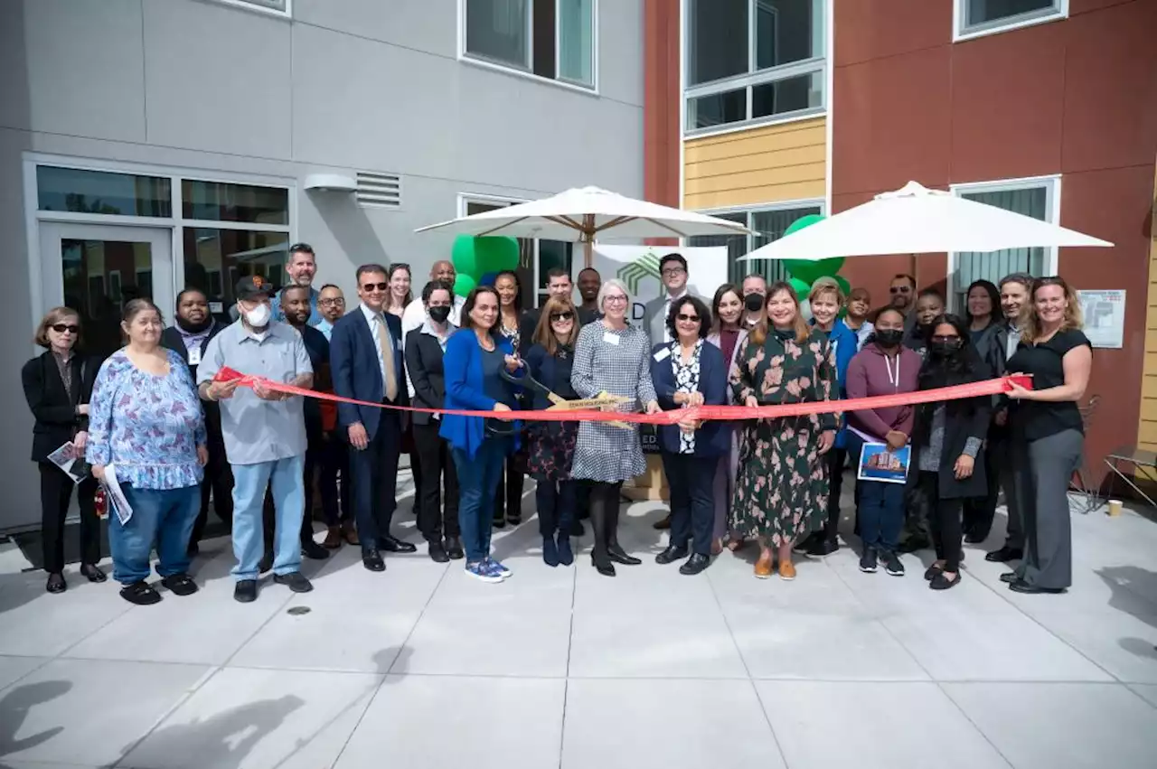 Housing for veterans and homeless residents opens in San Leandro