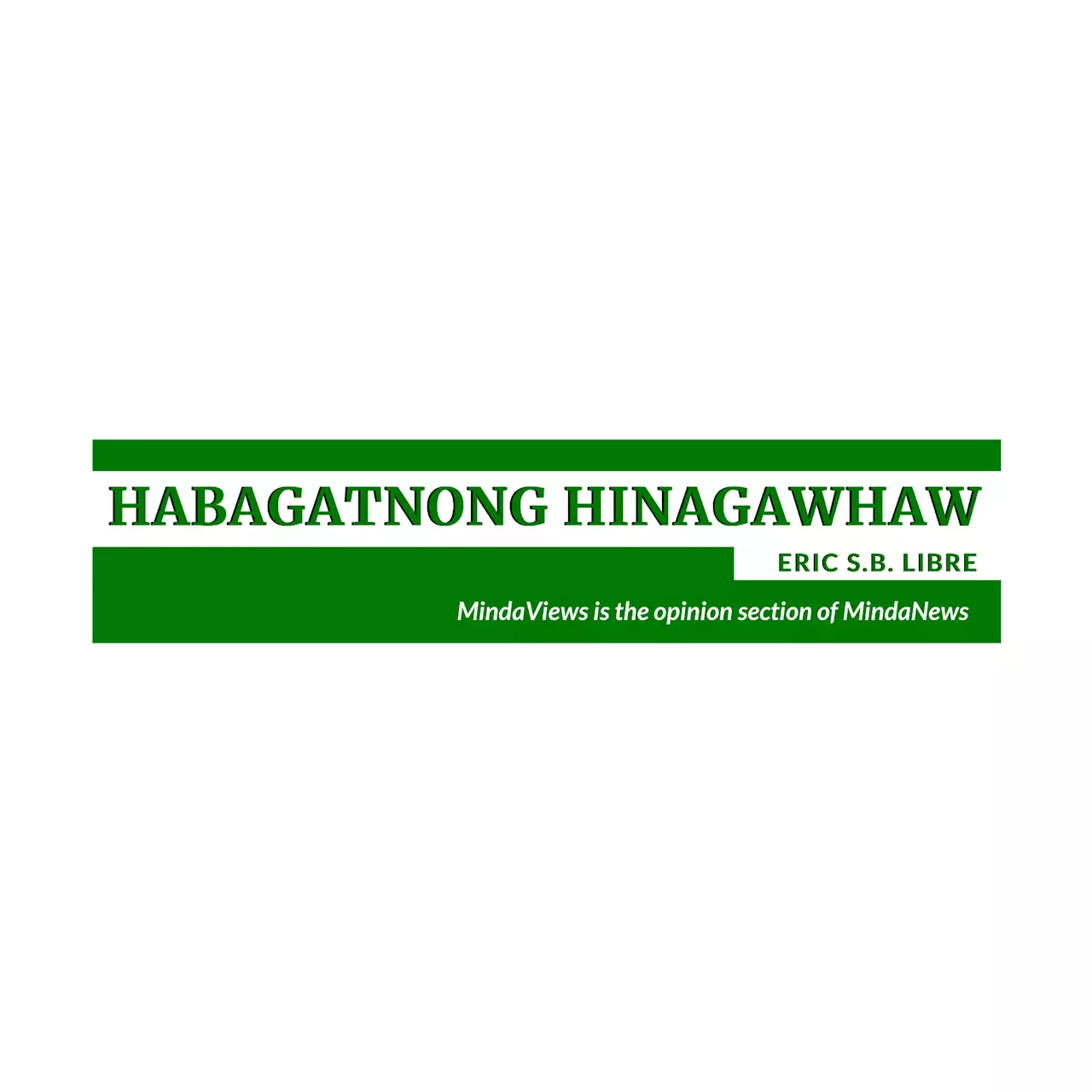 HABAGATNONG HINAGAWHAW: Pasidungog sa mga Lineman