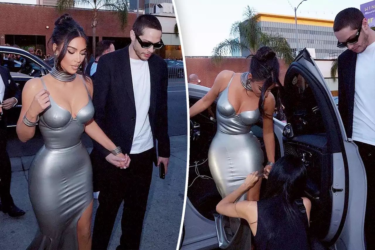 Kim Kardashian posts sweet pics with Pete Davidson from ‘Kardashians’ premiere