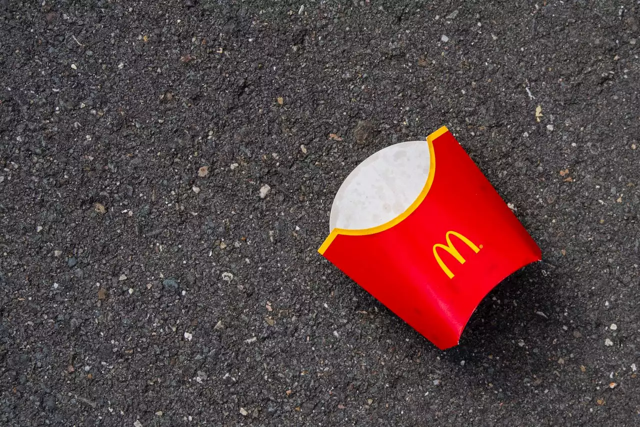 Man finds 60-year-old McDonald’s Happy Meal in bathroom wall