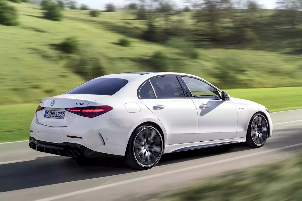 2022 Mercedes-AMG C43 gets 402hp four-pot