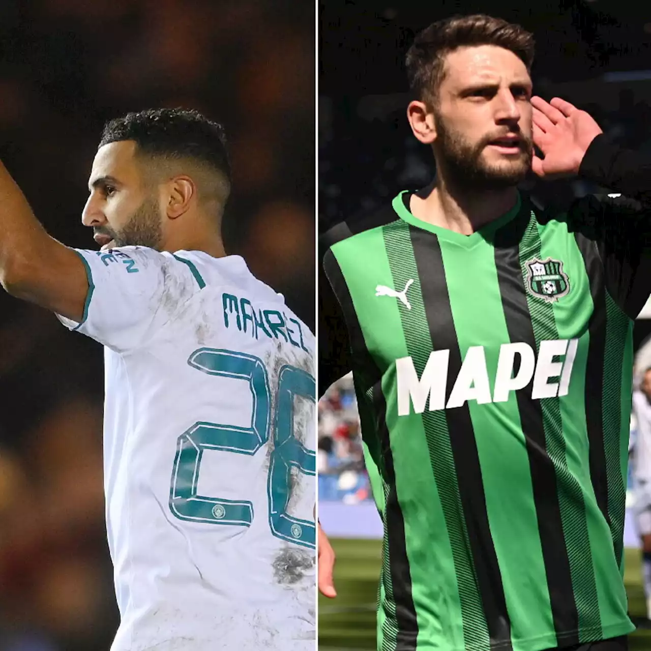 Milan, caccia all&#39;esterno: Mahrez il sogno, Berardi e Asensio piste concrete