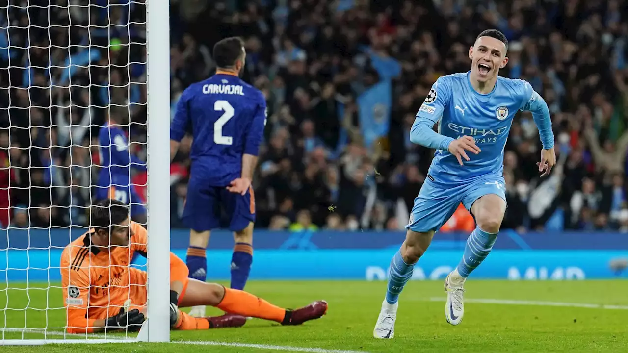 Manchester City gewinnt rauschhaftes Halbfinal-Hinspiel gegen Real Madrid