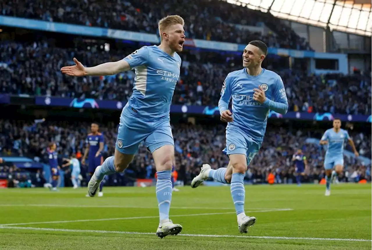 Soccer-'A fantastic spectacle' says City's Guardiola after goalfest with Real