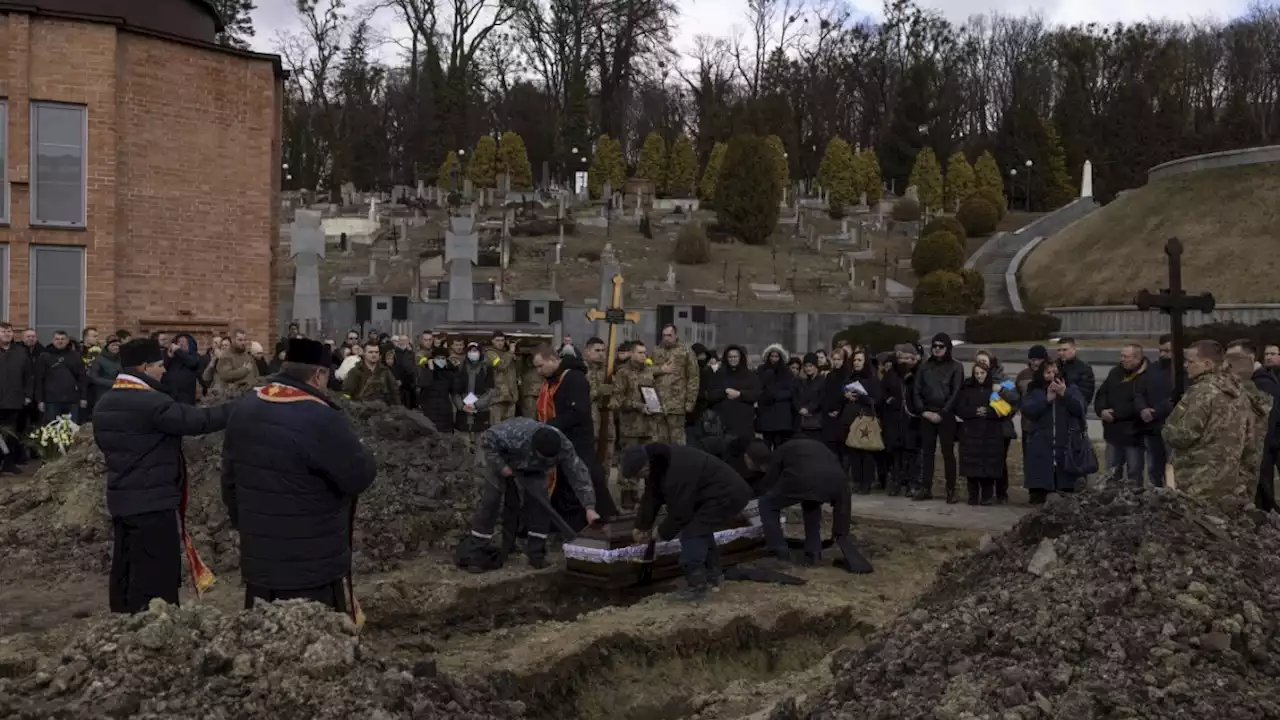 Krieg in der Ukraine: Friedhof in Lwiw geht der Platz aus