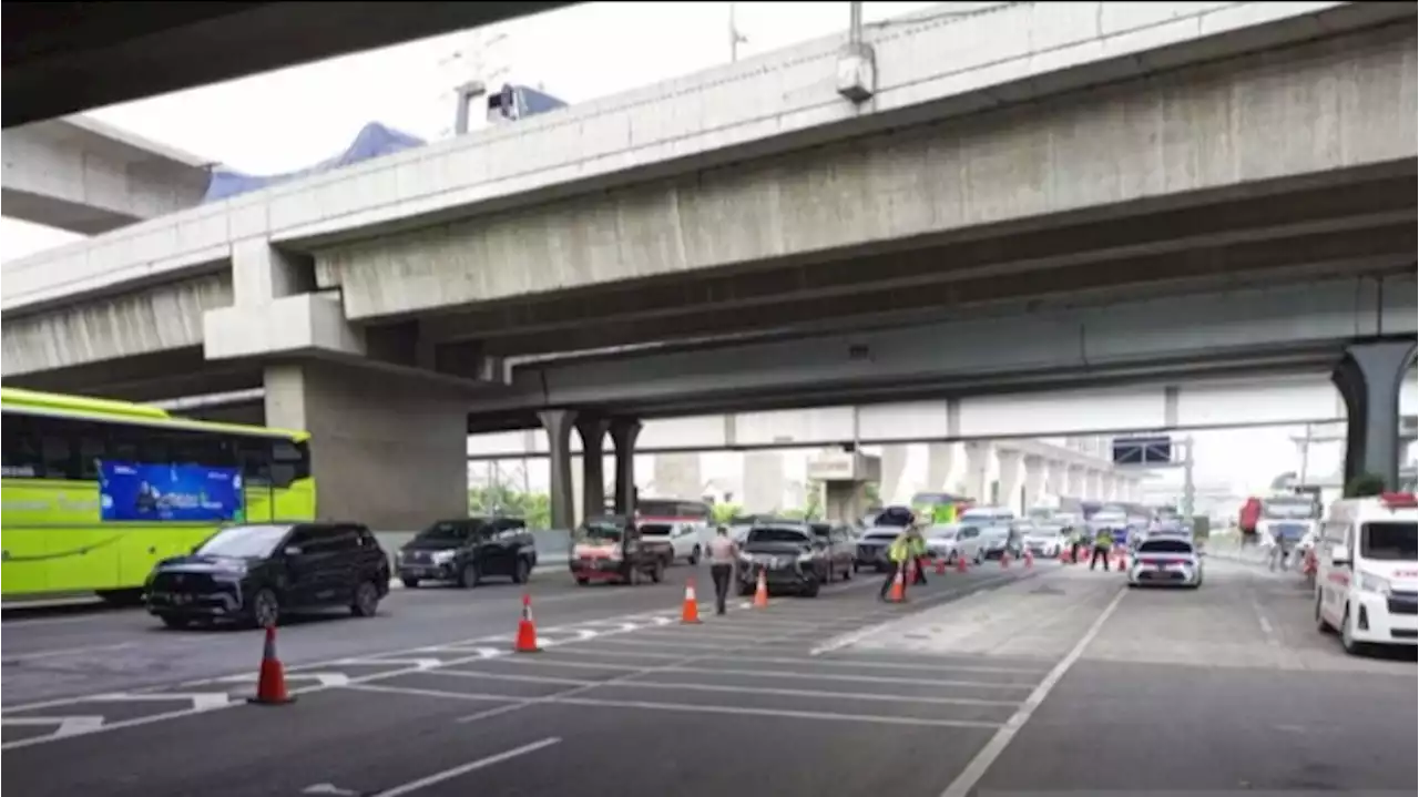 Ditutup Selama 2 Jam, Jasa Marga Kembali Buka Tol Layang MBZ