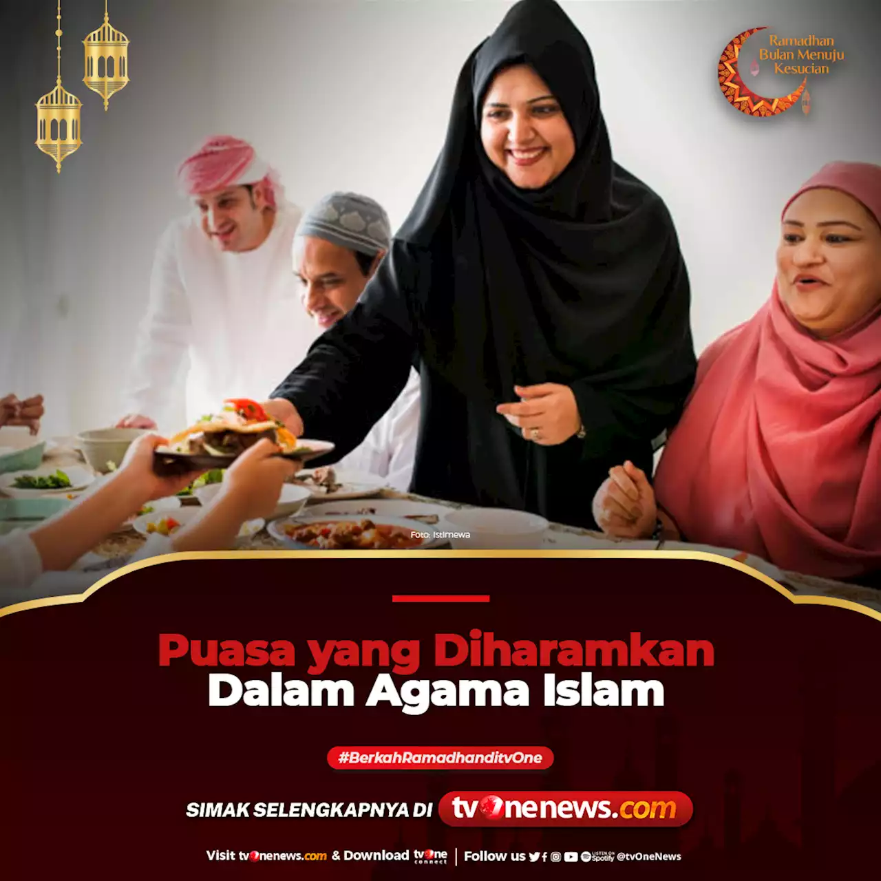 Puasa yang Diharamkan Dalam Agama Islam