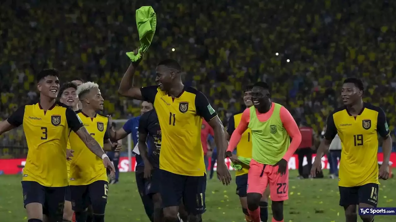 Ecuador le contestó a Chile después de intentar sacarlo del Mundial de Qatar 2022 - TyC Sports