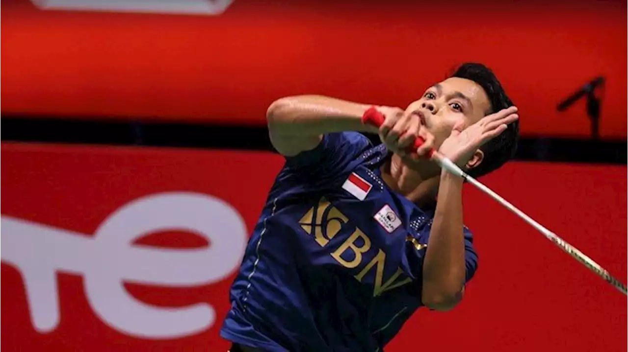 Anthony Sinisuka Ginting Hajar Tunggal Thailand di BAC 2022