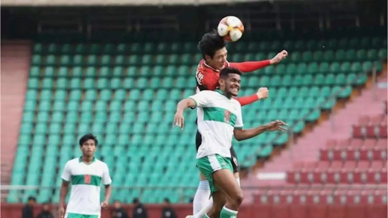 Timnas Indonesia U-23 Kalah Tipis Lawan Daejon Citizen