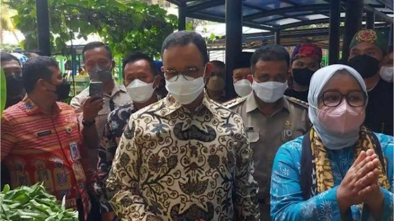 Anies Pastikan Stok Pangan Idul Fitri Aman