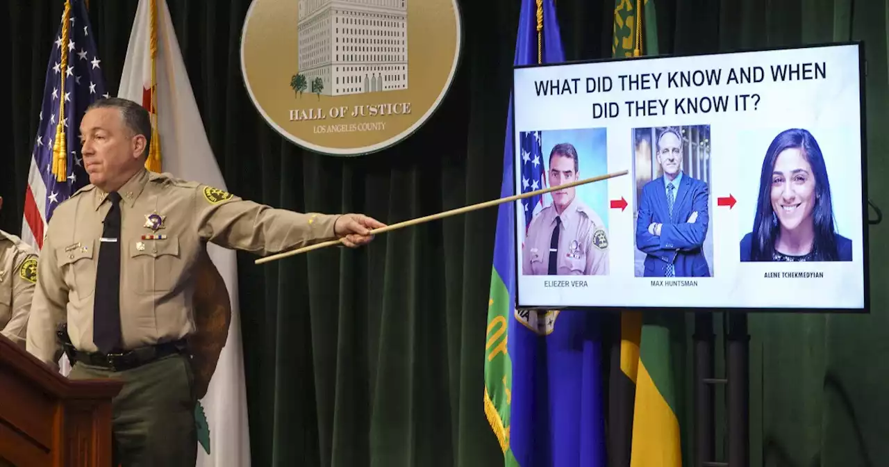 LA sheriff investigates how reporter obtained leaked video