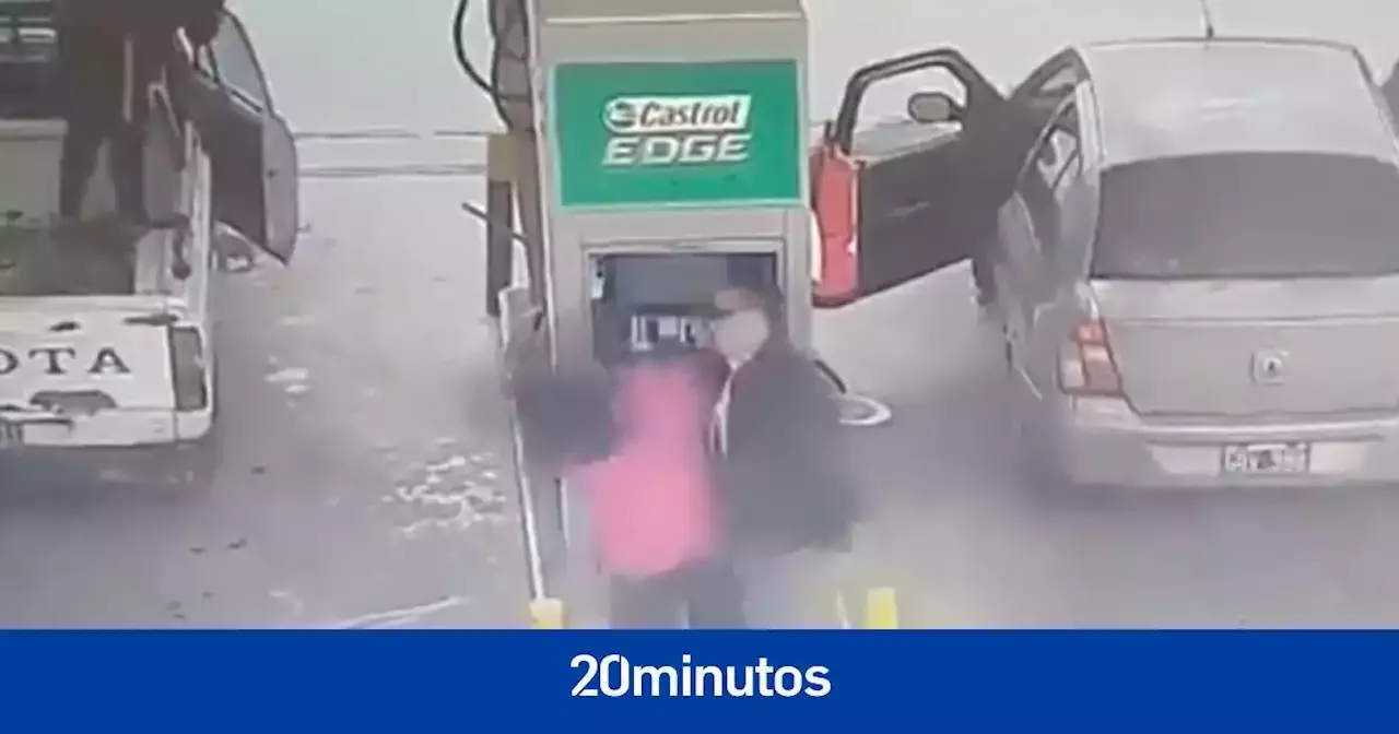 Así Fue La Brutal Agresión De Un Cliente Al Empleado De Una Gasolinera ...